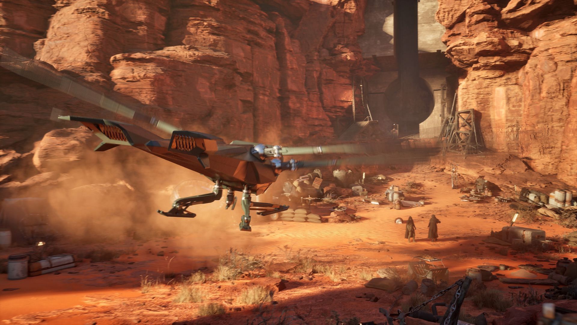 Carbide Scraps are required to craft Ornithopter parts (Image via Funcom)